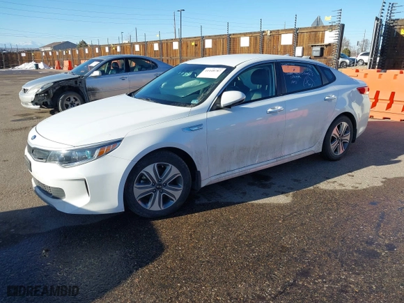 2017 Kia Optima Hybrid EX with VIN KNAGU4LE5H5018152, listed as a IAAI auction lot 41448787 with 75,875 mi miles. Bid and sale history available at carsss.com. Image 17.