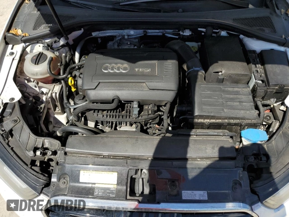 2016 Audi A3 2.0T Premium Plus with VIN WAUJ8GFF7G1024704, listed as a Copart auction lot 50604595 with 101,319 mi miles and Salvage Title. Bid and sale history available at carsss.com. Image 11.