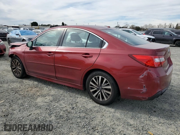 2019 Subaru Legacy with VIN 4S3BNAB6XK3036118, listed as a Copart auction lot 46682905 with 60,160 mi miles and Salvage Title. Bid and sale history available at carsss.com. Image 2.