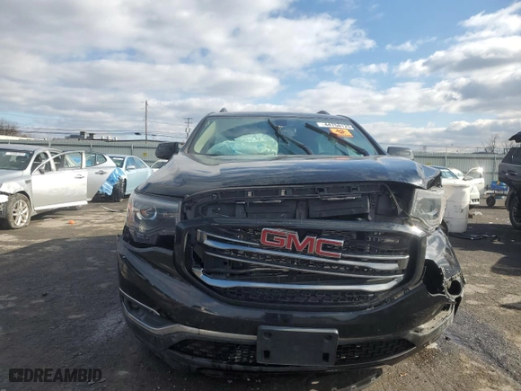 2017 GMC Acadia SLE with VIN 1GKKNTLSXHZ231377, listed as a Copart auction lot 44758125 with 0 mi miles and Salvage Title. Bid and sale history available at carsss.com. Image 5.