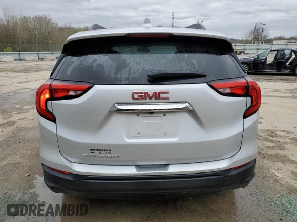 2018 GMC Terrain SLE with VIN 3GKALMEV8JL241255, listed as a Copart auction lot 51135005 with 116,170 mi miles and Salvage Title. Bid and sale history available at carsss.com. Image 6.