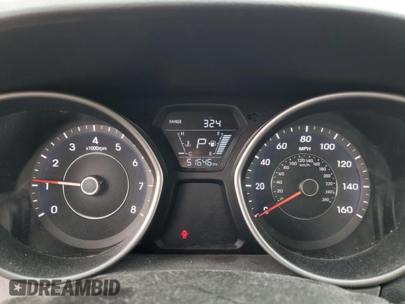 2015 Hyundai Elantra SE z VIN 5NPDH4AE2FH593741, wystawiony jako Copart lot #55476435 z przebiegiem 51 646 mil mil oraz Szkoda całkowita • Salvage title. Historia ofert i sprzedaży dostępna na DreamBid. Obrazek 9.