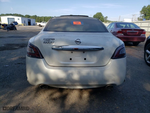 2013 Nissan Maxima 3.5 SV with VIN 1N4AA5AP6DC846444, listed as a Copart auction lot 84184624 with 0 mi miles and Salvage Title. Bid and sale history available at carsss.com. Image 6.