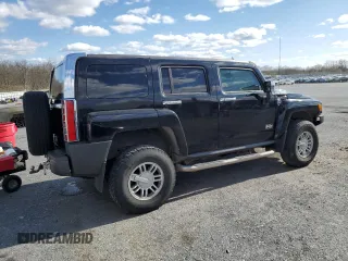 2008 Hummer H3 with VIN 5GTEN13E288113443, listed as a Copart auction lot 52597455 with 170,204 mi miles and Clean Title. Bid and sale history available at carsss.com. Image 3.