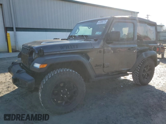 2022 Jeep Wrangler Willys Sport z VIN 1C4HJXAG8NW224898, wystawiony jako Copart lot #47899775 z przebiegiem 29 623 mil mil oraz Szkoda całkowita • Salvage title. Historia ofert i sprzedaży dostępna na DreamBid. Obrazek 1.
