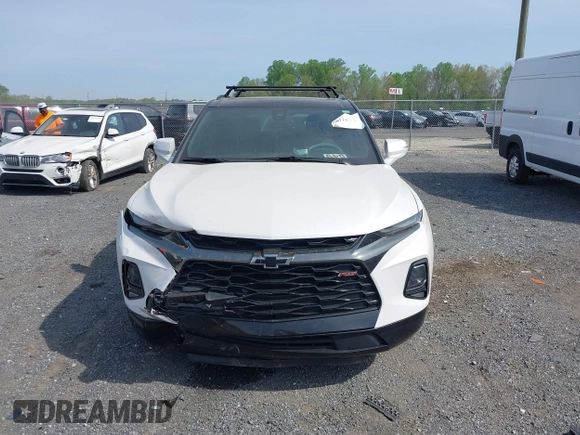 2022 Chevrolet Blazer RS с VIN 3GNKBKRS0NS222919, выставлен на аукционе IAAI как лот 42114605 с пробегом 35 224 миль миль и . История ставок и продаж доступна на DreamBid. Изображение 12.