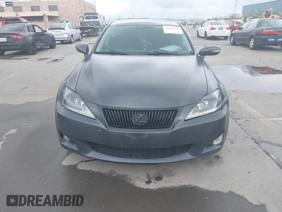 2009 Lexus IS 250 with VIN JTHBK262695087036, listed as a IAAI auction lot 41944640 with 221,438 mi miles and . Bid and sale history available at DreamBid. Image 13.