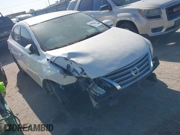 2013 Nissan Sentra SV with VIN 3N1AB7AP2DL649989, listed as a IAAI auction lot 41979236 with 154,815 mi miles and . Bid and sale history available at DreamBid. Image 1.