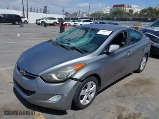 2012 Hyundai Elantra GLS with VIN KMHDH4AE0CU421897, listed as a IAAI auction lot 41958513 with 117,809 mi miles. Bid and sale history available at carsss.com. Image 2.