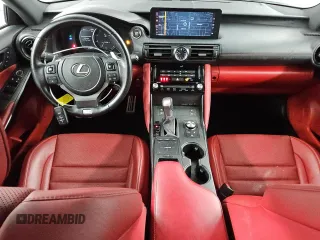 2023 Lexus IS 350 F Sport with VIN JTHGZ1B25P5068895, listed as a Copart auction lot 53993475 with 24,750 mi miles and Clean title. Bid and sale history available at DreamBid. Image 8.