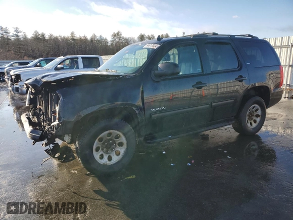 2014 GMC Yukon SLT with VIN 1GKS2CE02ER211527, listed as a Copart auction lot 84617034 with 173,977 mi miles and Salvage Title. Bid and sale history available at DreamBid. Image 1.