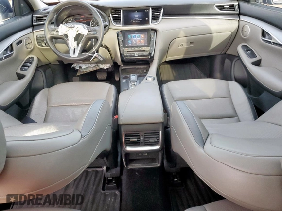 2023 Infiniti QX50 Luxe z VIN 3PCAJ5BA3PF105275, wystawiony jako Copart lot #61144205 z przebiegiem 26 399 mil mil oraz Szkoda całkowita • Salvage title. Historia ofert i sprzedaży dostępna na DreamBid. Obrazek 8.