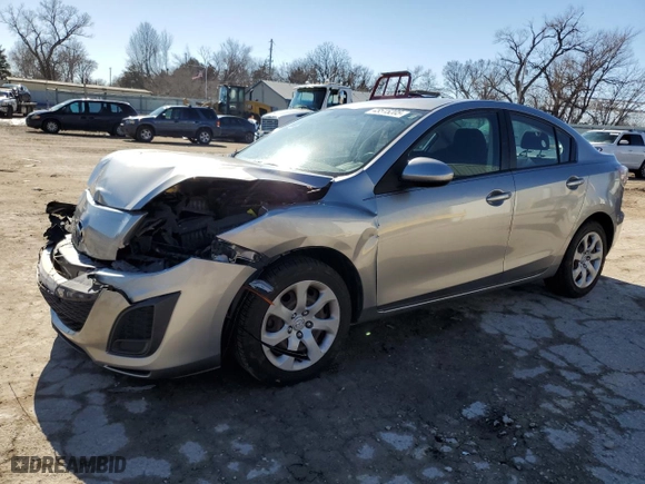 2011 Mazda Mazda3 i Sport with VIN JM1BL1UF5B1416644, listed as a Copart auction lot 43515205 with NaN miles and Salvage Title. Bid and sale history available at carsss.com. Image 1.