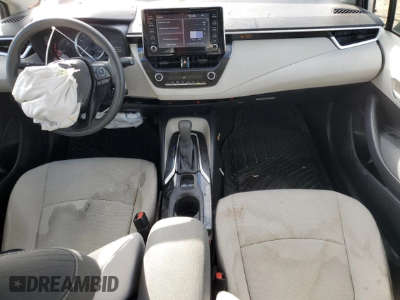 2020 Toyota Corolla LE with VIN JTDEPRAE8LJ099987, listed as a Copart auction lot 43416895 with 98,683 mi miles and Salvage Title. Bid and sale history available at DreamBid. Image 8.