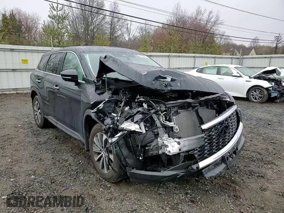 2024 Infiniti QX60 Pure with VIN 5N1DL1ES9RC335094, listed as a Copart auction lot 49795215 with Not provided miles and Salvage title. Bid and sale history available at DreamBid. Image 12.