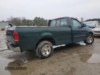 2002 Ford F-150 XL with VIN 1FTRF17W42NB09833, listed as a Copart auction lot 44682545 with 0 mi miles and Salvage Title. Bid and sale history available at carsss.com. Image 3.
