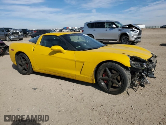 2008 Chevrolet Corvette with VIN 1G1YY26W885113625, listed as a Copart auction lot 44038245 with 0 mi miles and Salvage Title. Bid and sale history available at carsss.com. Image 4.