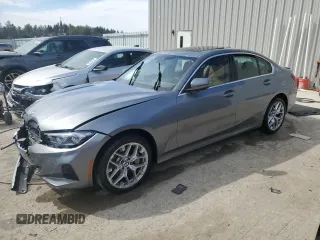 2025 BMW 3 Series 330i xDrive with VIN 3MW89CW01S8F37225, listed as a Copart auction lot 54339895 with 2,294 mi miles and Clean Title. Bid and sale history available at carsss.com. Image 1.