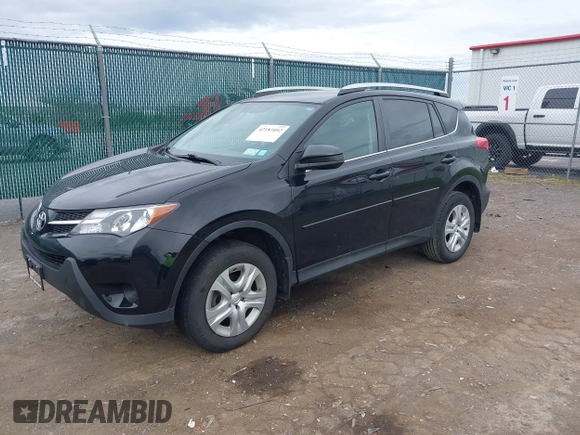 2014 Toyota RAV4 LE with VIN 2T3BFREV8EW168116, listed as a IAAI auction lot 42187092 with 147,896 mi miles and . Bid and sale history available at DreamBid. Image 2.