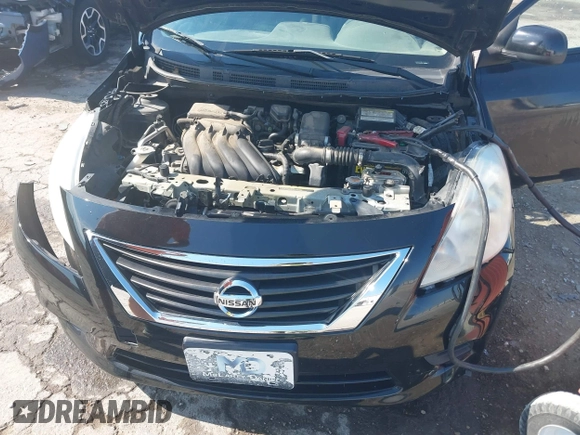 2014 Nissan Versa SV with VIN 3N1CN7AP2EL836604, listed as a IAAI auction lot 40574887 with 105,057 mi miles. Bid and sale history available at carsss.com. Image 10.