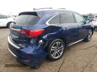 2019 Acura MDX Sport Hybrid w/Advance Pkg with VIN 5J8YD7H72KL000117, listed as a Copart auction lot 68556373 with 62,368 mi miles. Bid and sale history available at carsss.com. Image 3.