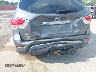 2016 Nissan Pathfinder SL with VIN 5N1AR2MM5GC613495, listed as a IAAI auction lot 42670313 with 84,118 mi miles and . Bid and sale history available at DreamBid. Image 6.