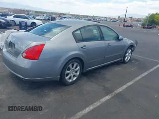 2008 Nissan Maxima 3.5 SL with VIN 1N4BA41EX8C832193, listed as a IAAI auction lot 39388766 with 194,612 mi miles. Bid and sale history available at carsss.com. Image 4.