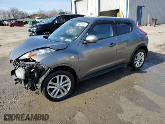 2014 Nissan Juke SL with VIN JN8AF5MV6ET484093, listed as a Copart auction lot 49223005 with Not Provided miles and Salvage Title. Bid and sale history available at DreamBid. Image 1.