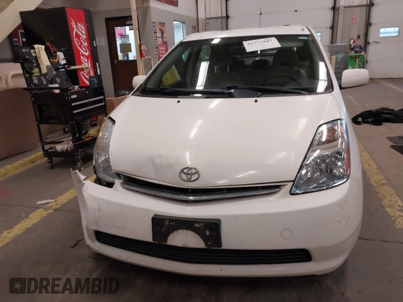 2007 Toyota Prius with VIN JTDKB20U677677976, listed as a IAAI auction lot 41777887 with 211,290 mi miles. Bid and sale history available at carsss.com. Image 12.