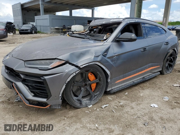 2019 Lamborghini Urus z VIN ZPBUA1ZL5KLA05433, wystawiony jako Copart lot #69777194 z przebiegiem Nie podano mil oraz Tytuł czysty. Historia ofert i sprzedaży dostępna na DreamBid. Obrazek 1.