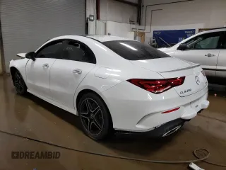2022 Mercedes-Benz CLA 250 with VIN W1K5J4HB3NN260764, listed as a Copart auction lot 44138594 with 23,774 mi miles and . Bid and sale history available at DreamBid. Image 2.