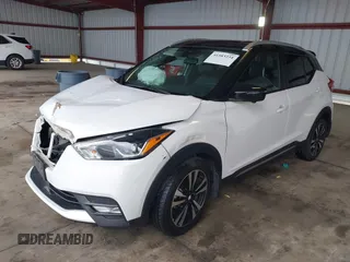 2020 Nissan Kicks SR with VIN 3N1CP5DV4LL555345, listed as a IAAI auction lot 41583234 with 68,864 mi miles and . Bid and sale history available at DreamBid. Image 18.