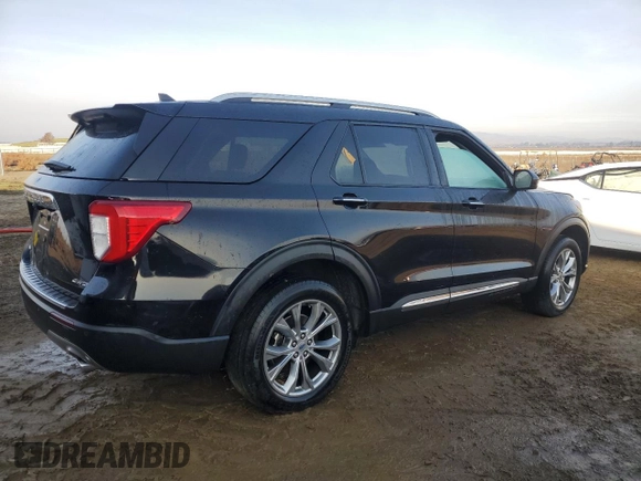 2022 Ford Explorer Limited with VIN 1FMSK8FH4NGA30997, listed as a Copart auction lot 84112984 with 85,280 mi miles and Clean Title. Bid and sale history available at carsss.com. Image 3.