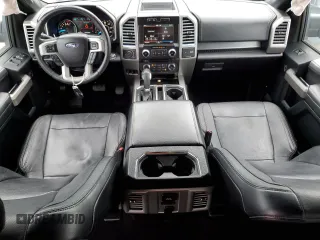 2015 Ford F-150 XLT with VIN 1FTEW1EF7FFB66447, listed as a Copart auction lot 55960855 with 166,518 mi miles and Salvage title. Bid and sale history available at DreamBid. Image 8.