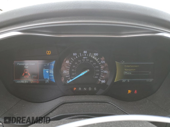 2019 Ford Fusion SE with VIN 3FA6P0HD6KR248596, listed as a Copart auction lot 45705115 with 48,988 mi miles and Salvage Title. Bid and sale history available at DreamBid. Image 9.
