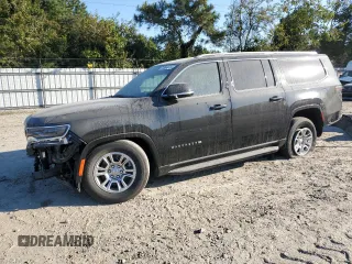 2024 Jeep Wagoneer with VIN 1C4SJSAP6RS153271, listed as a Copart auction lot 74596614 with 8,036 mi miles and Salvage title. Bid and sale history available at DreamBid. Image 1.