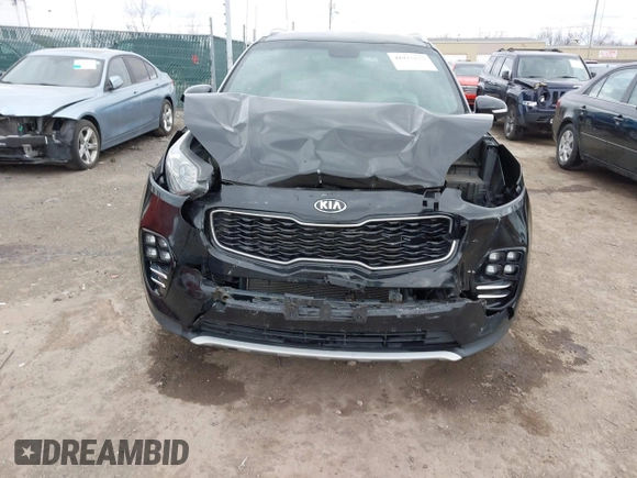 2018 Kia Sportage EX with VIN KNDPN3AC7J7451509, listed as a IAAI auction lot 41925277 with 64,933 mi miles and . Bid and sale history available at DreamBid. Image 6.