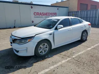 2018 Kia Optima LX z VIN 5XXGT4L31JG219035, wystawiony jako Copart lot #59360365 z przebiegiem 133 199 mil mil oraz Szkoda całkowita • Salvage title. Historia ofert i sprzedaży dostępna na DreamBid. Obrazek 1.