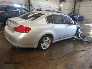 2012 Infiniti G25 x with VIN JN1DV6AR3CM730956, listed as a Copart auction lot 85353044 with 134,658 mi miles and Salvage Title. Bid and sale history available at DreamBid. Image 3.