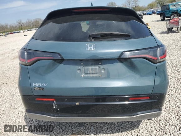 2024 Honda HR-V EX-L z VIN 3CZRZ2H78RM725733, wystawiony jako Copart lot #51825645 z przebiegiem 30 047 mil mil oraz Szkoda całkowita • Salvage title. Historia ofert i sprzedaży dostępna na DreamBid. Obrazek 6.