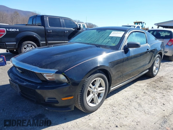 2011 Ford Mustang V6 with VIN 1ZVBP8AM2B5153163, listed as a IAAI auction lot 41645917 with 286,609 mi miles and . Bid and sale history available at carsss.com. Image 6.