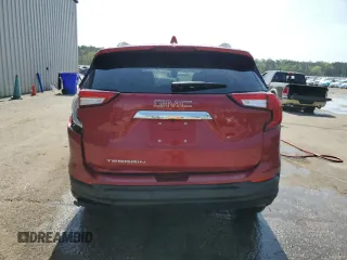 2022 GMC Terrain SLE with VIN 3GKALMEV1NL165741, listed as a Copart auction lot 53350335 with 72,112 mi miles and Salvage title. Bid and sale history available at DreamBid. Image 6.