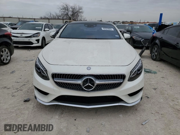 2016 Mercedes-Benz S-Class S 550 with VIN WDDXJ8FB5GA012836, listed as a Copart auction lot 42929065 with 32,194 mi miles and Salvage Title. Bid and sale history available at carsss.com. Image 5.