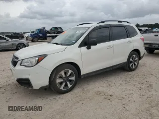 2017 Subaru Forester with VIN JF2SJABC6HH576189, listed as a Copart auction lot 55212995 with 110,079 mi miles and Salvage Title. Bid and sale history available at carsss.com. Image 1.