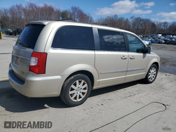 2014 Chrysler Town & Country Touring with VIN 2C4RC1BG9ER255998, listed as a Copart auction lot 51385125 with 91,356 mi miles and Clean Title. Bid and sale history available at DreamBid. Image 3.