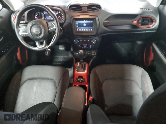 2020 Jeep Renegade Trailhawk with VIN ZACNJBC13LPL71278, listed as a Copart auction lot 61241775 with 66,546 mi miles and Clean title. Bid and sale history available at DreamBid. Image 8.
