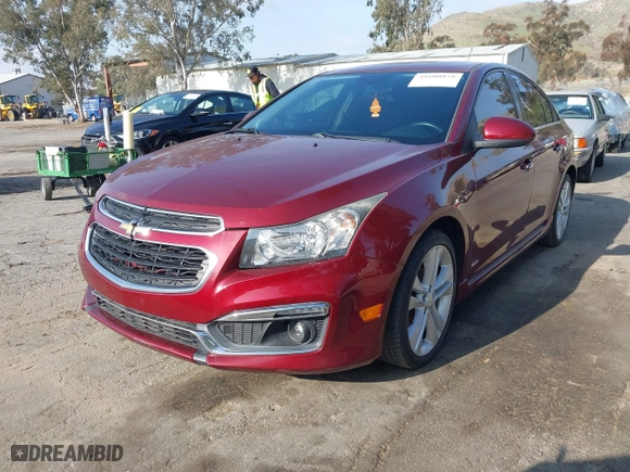 2016 Chevrolet Cruze Limited LTZ with VIN 1G1PG5SBXG7121733, listed as a IAAI auction lot 41600858 with 92,475 mi miles. Bid and sale history available at carsss.com. Image 17.