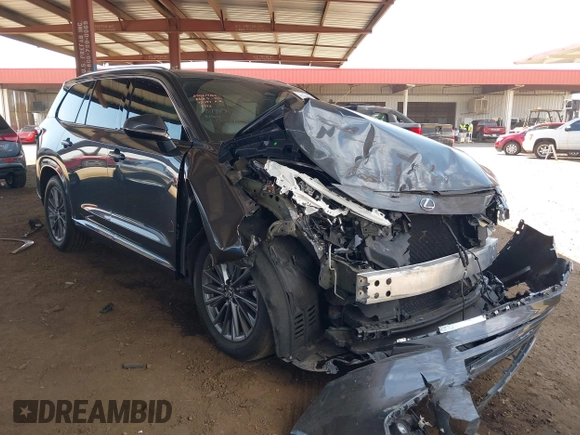 2024 Lexus TX 350 with VIN 5TDAAAB63RS002392, listed as a IAAI auction lot 42384641 with 62,857 mi miles and . Bid and sale history available at DreamBid. Image 1.