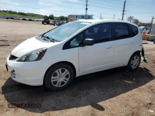 2010 Honda Fit with VIN JHMGE8H22AC017496, listed as a Copart auction lot 58905585 with 187,118 mi miles and Salvage title. Bid and sale history available at DreamBid. Image 1.