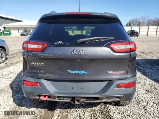 2016 Jeep Cherokee Trailhawk with VIN 1C4PJMBS7GW170588, listed as a Copart auction lot 48224535 with 55,856 mi miles and Clean Title. Bid and sale history available at carsss.com. Image 6.